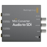 Blackmagic Mini Converter - Audio to SDI 2 1