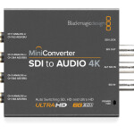 Blackmagic Mini Converter - SDI to Audio 4K 1