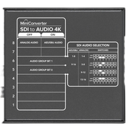 Blackmagic Mini Converter - SDI to Audio 4K 2