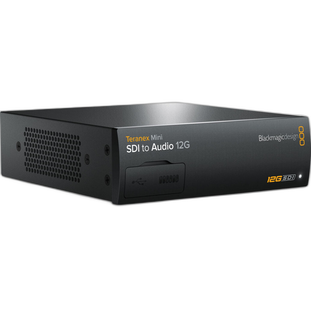 Blackmagic Teranex Mini - SDI to Audio 12G