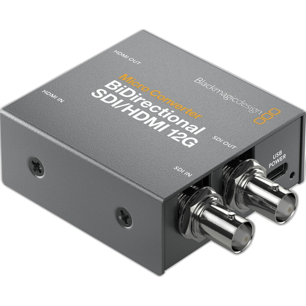 Blackmagic Design Micro Converter BiDirectional SDI/HDMI 12G with Power Supp