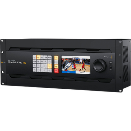 Blackmagic Design Videohub 80x80 12G Zero-Latency Video Router