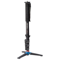 Benro A38FD Series 3 Aluminum Monopod with 3-Leg Locking Base 0