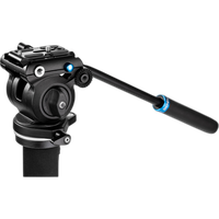 Benro A38FD Series 3 AL Monopod with Locking 3-Leg Base  and  S2PRO Head 1