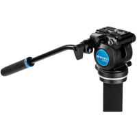 Benro A38FD Series 3 AL Monopod with Locking 3-Leg Base  and  S2PRO Head 4