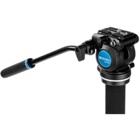 Benro A38FD Series 3 AL Monopod with Locking 3-Leg Base  and  S2PRO Head 4