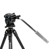 Benro A38FD Series 3 AL Monopod with Locking 3-Leg Base  and  S2PRO Head 5