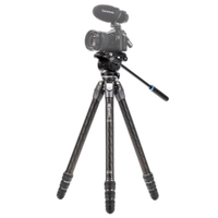 Benro Tortoise Carbon Fiber 3 Series Tripod System with S4Pro Video Head 2
