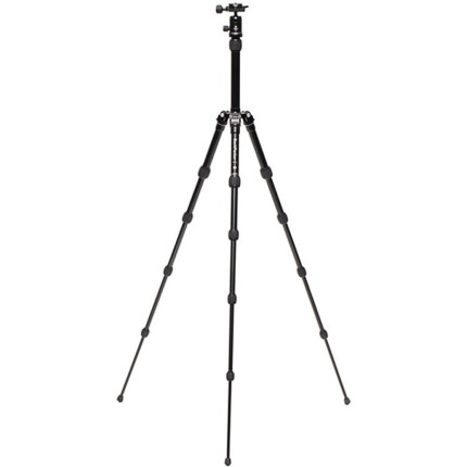MeFOTO Backpacker Aluminum Tripod Kit in Black