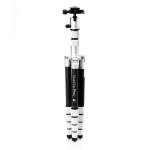 MeFOTO RoadTrip PRO Carbon Fiber Series 1 (4 in 1)  CF Tripod in Silver 1