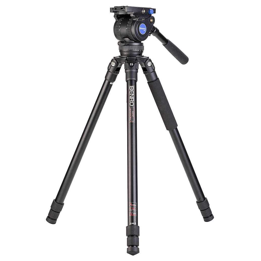 Benro A373TBV8H Single Tube 75mm Bowl Aluminum Kit