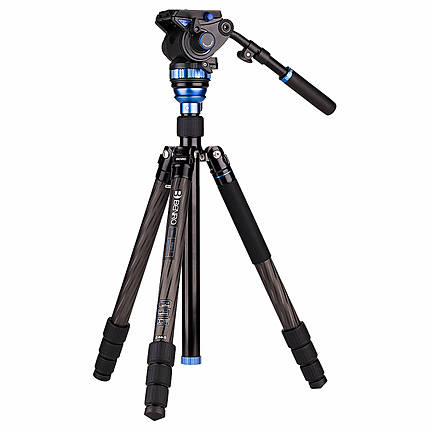 Benro C3883TS7 Aero 7 Travel Video Carbon Fiber Tripod