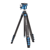 Benro Blackbird CF 1 Series, 5 Section Tripod with G36PT Low Profile Inverte 0