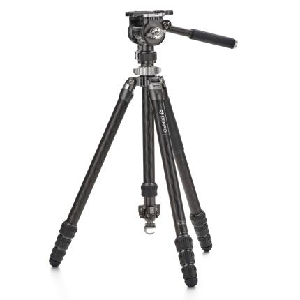 Benro Kingpod CF 2 Series, 4 Section Tripod with FS36PRO Hybrid Head