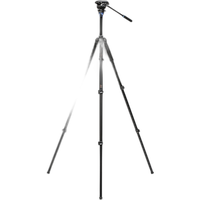 Benro A2573F Aluminium Video Tripod with S4PRO Video Head 2