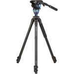 Benro A2573F Aluminium Video Tripod with S6PRO Video Head 0
