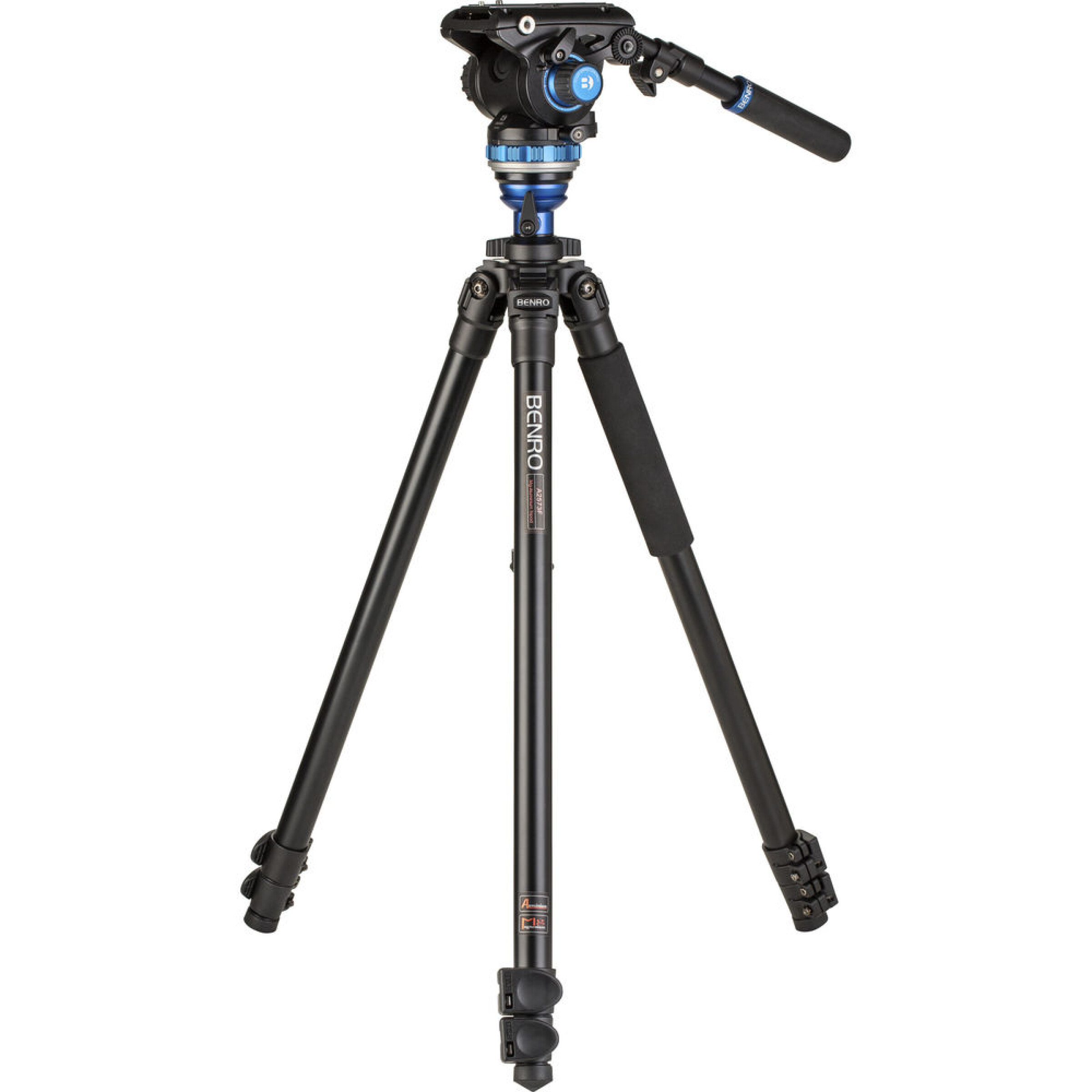 Benro A2573F Aluminium Video Tripod with S6PRO Video Head