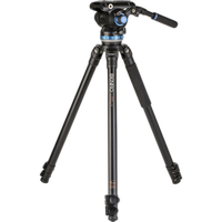 Benro A373F Aluminum Video Tripod with S8PRO Head 0