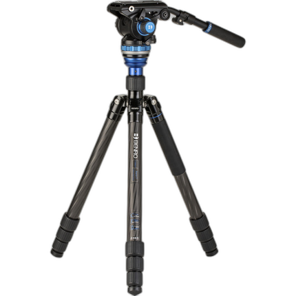 Benro C3883 Aero6 Pro Travel Carbon Fiber Video Tripod with S6PRO Head
