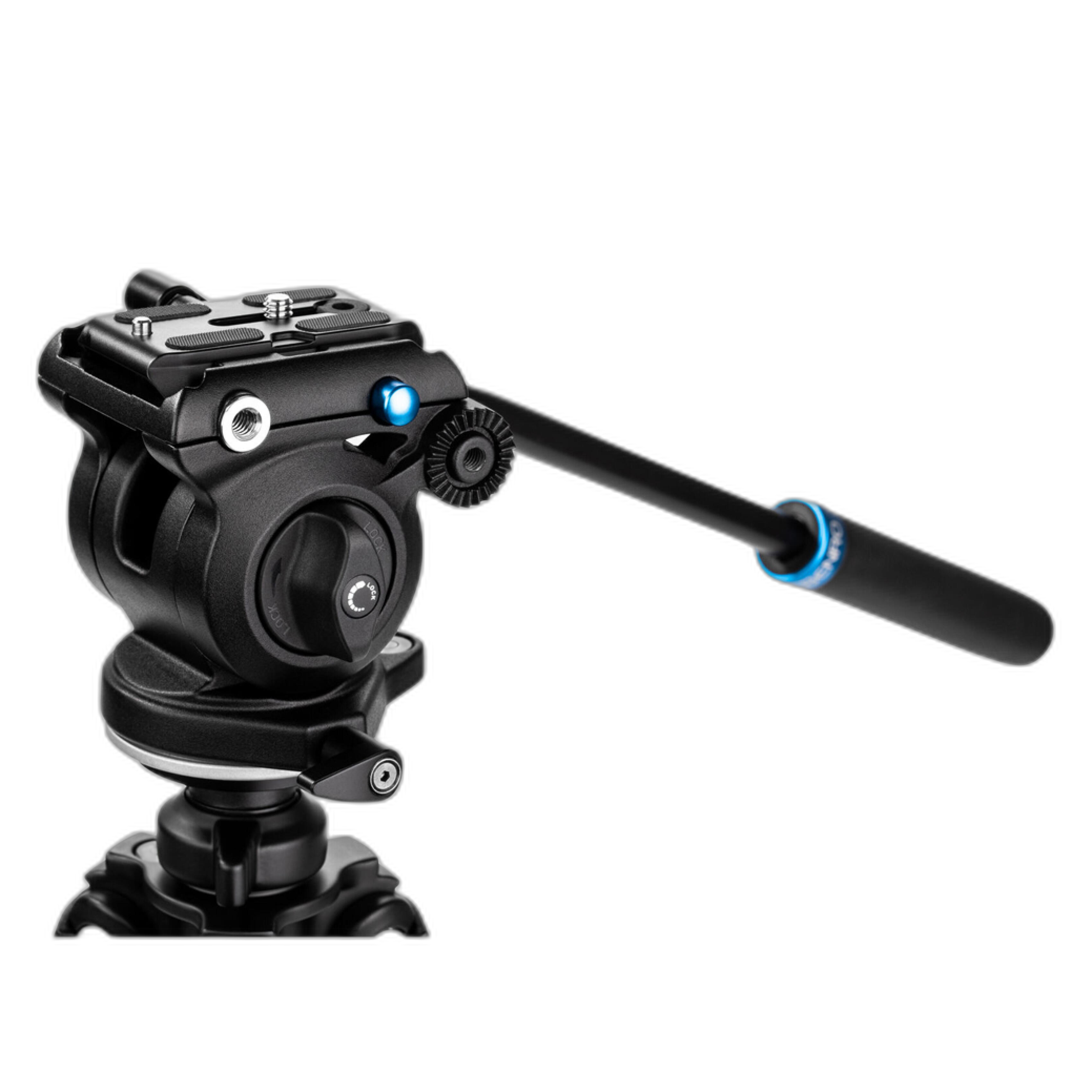 Benro S2 PRO Flat Base Fluid Video Head