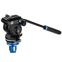 Benro Video Tripod with S2 PRO Flat Base Fluid Video Head 3