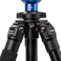 Benro Video Tripod with S2 PRO Flat Base Fluid Video Head 5