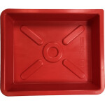 Beseler 8x10in Developing Tray (Red) 1
