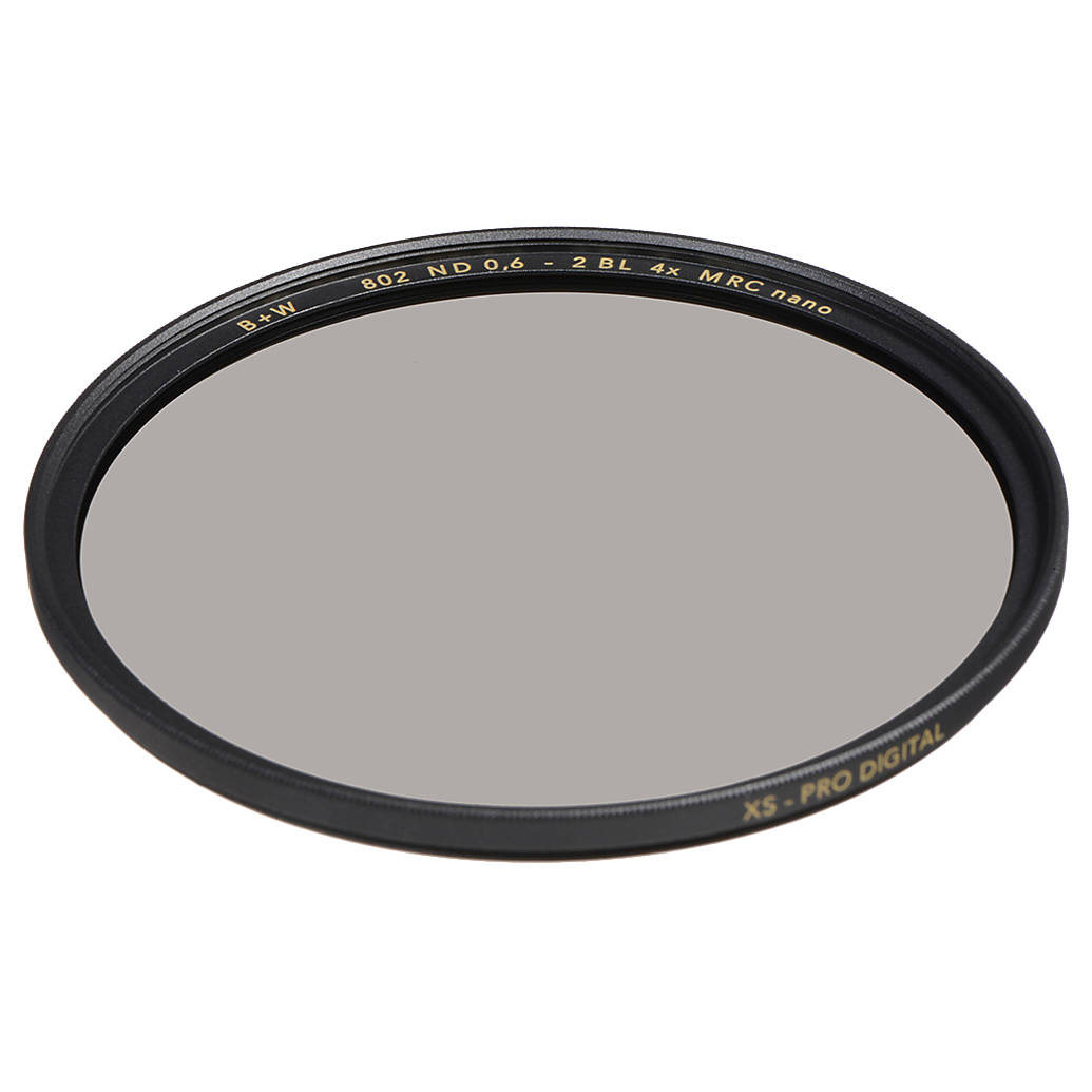 B and W 55mm XS-Pro MRC-Nano 802 Neutral Density 0.6 Filter (2-Stop)