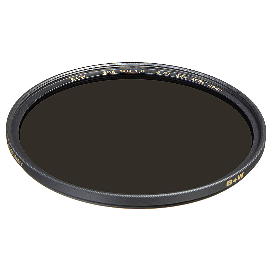 B and W 39mm XS-Pro MRC-Nano 806 Neutral Density 1.8 Filter (6-Stop)