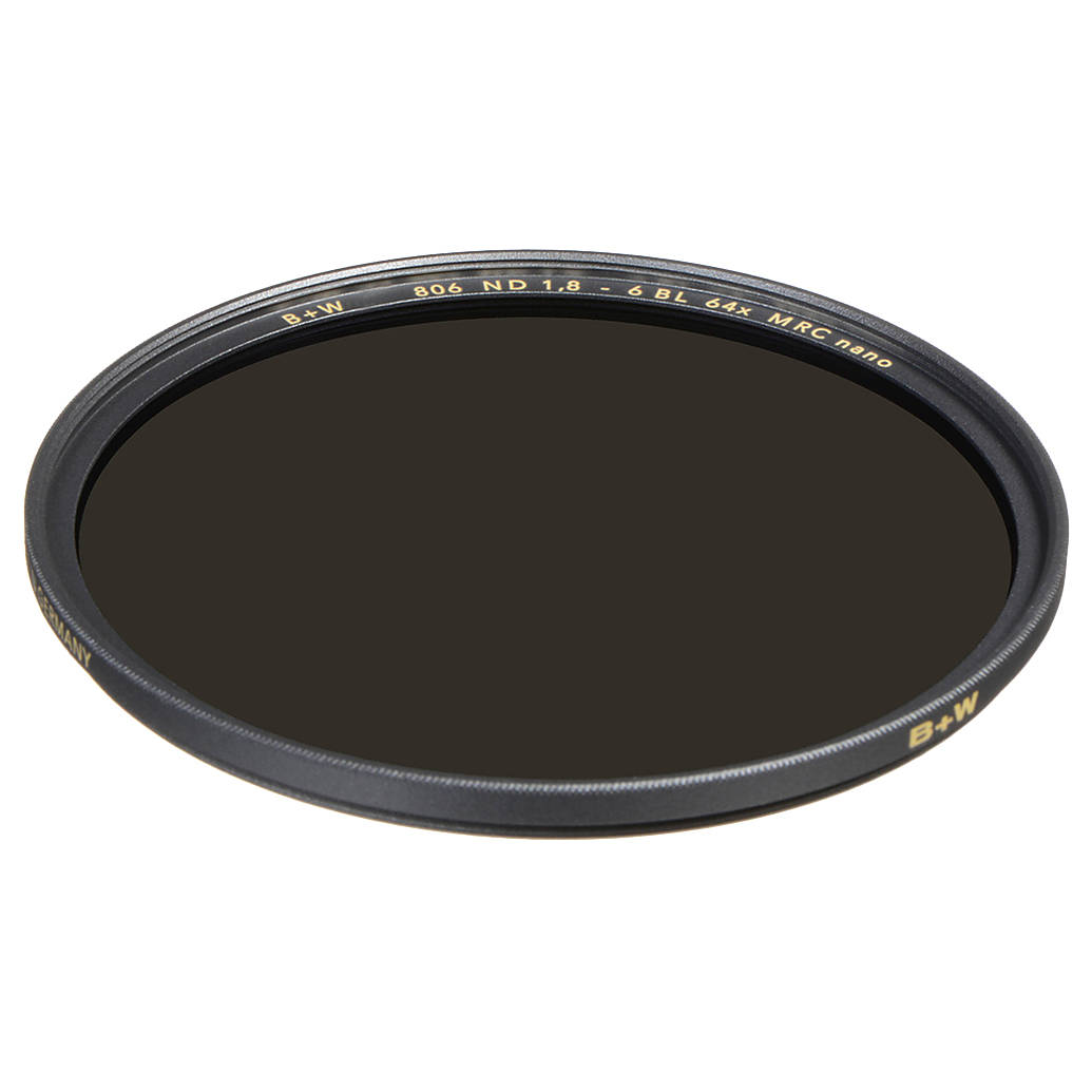 B and W 72mm XS-Pro MRC-Nano 806 Neutral Density 1.8 Filter (6-Stop)