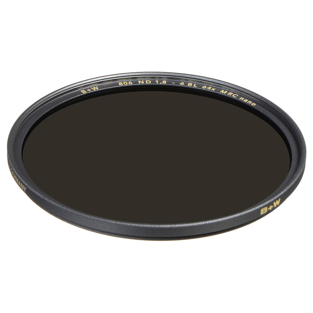 B and W 77mm XS-Pro MRC-Nano 806 Neutral Density 1.8 Filter (6-Stop)