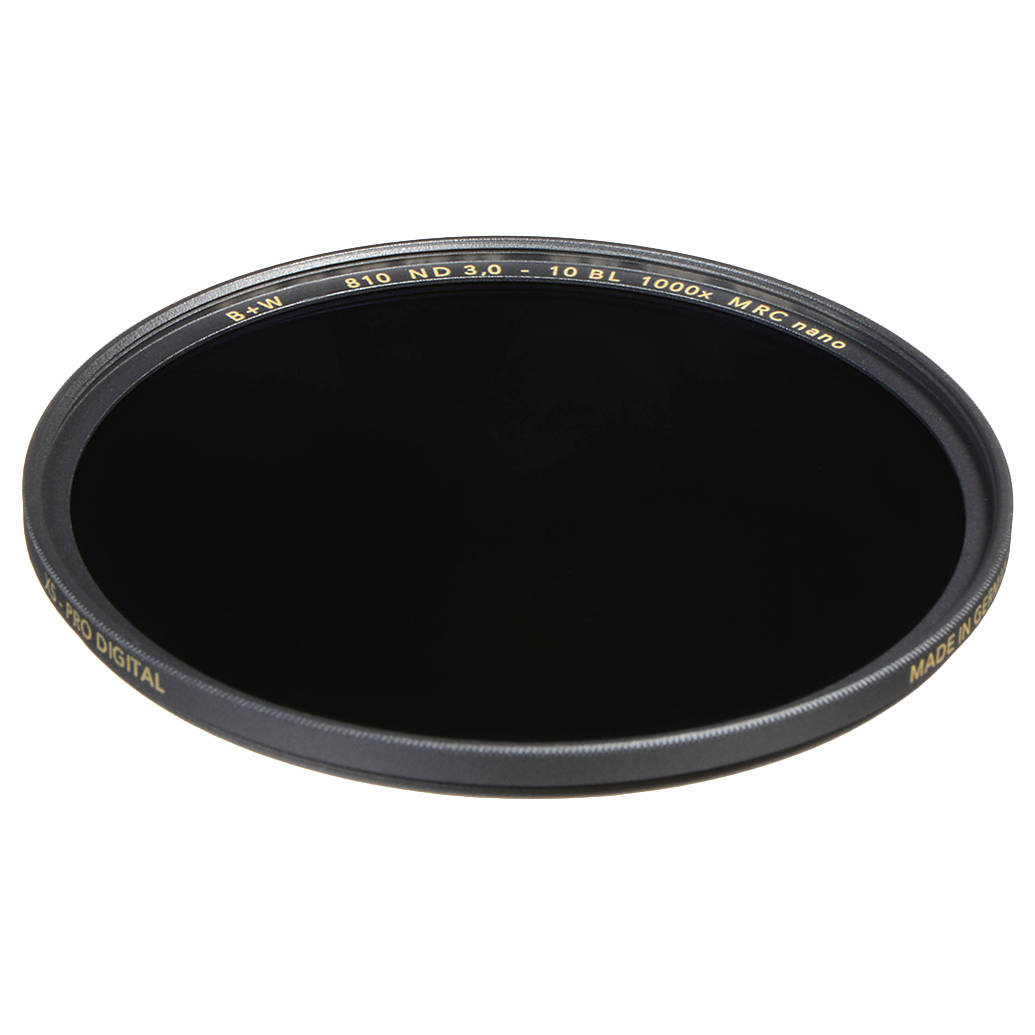 B and W 55mm XS-Pro MRC-Nano 810 Neutral Density 3.0 Filter (10-Stop)