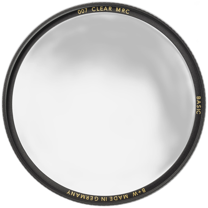 B+W 72mm Basic Clear MRC (007M) Filter