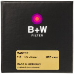 B+W 72mm Master UV Haze MRC Nano (010M) Filter 3