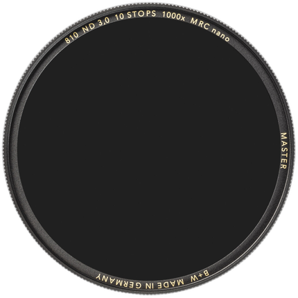 B+W 62mm Master ND 3.0 MRC Nano (810M) Filter