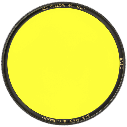 B+W 86mm Basic Yellow MRC (022M) Filter