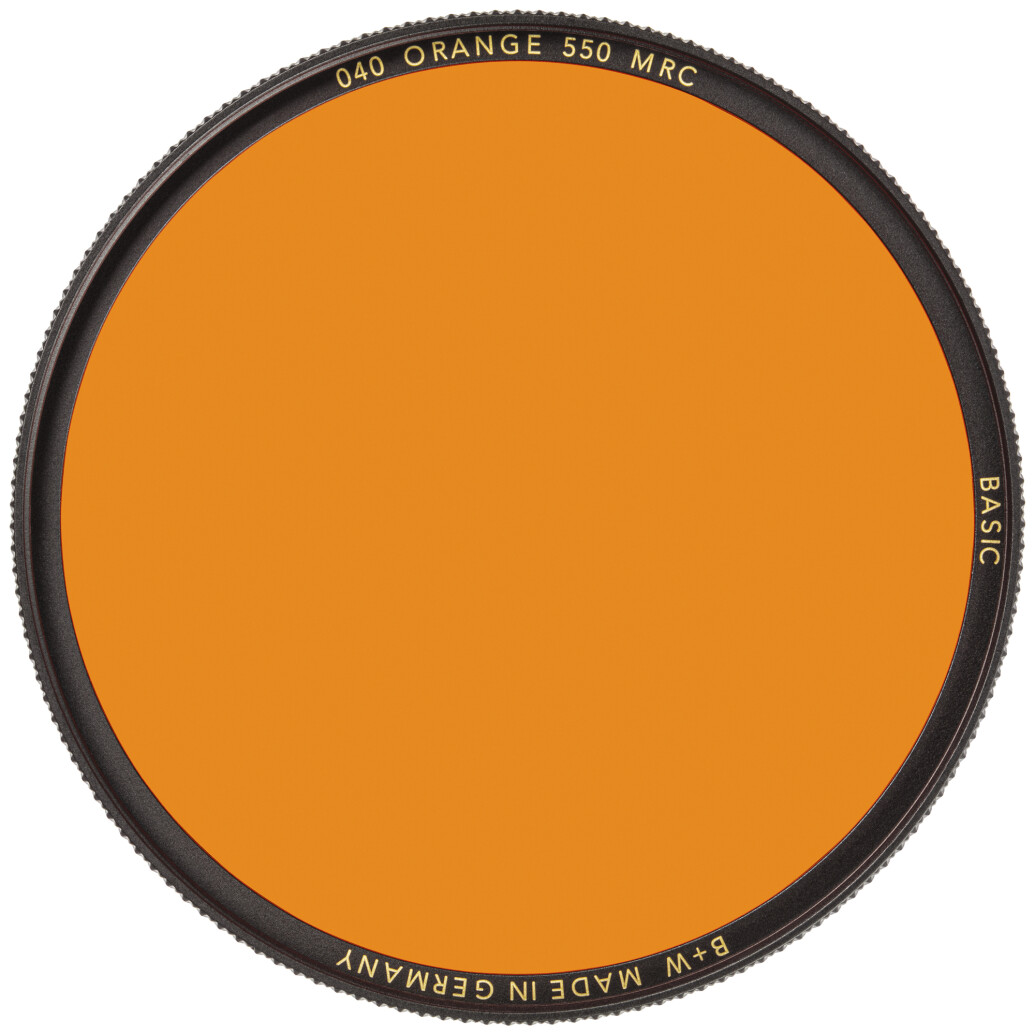 B+W 72mm Basic Orange MRC (040M) Filter