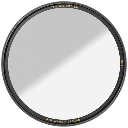 B+W 60mm Basic ND 25 Graduated MRC (701M) Filter