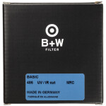 B+W 82mm Basic UV/Infrared Cut MRC (486M) Filter 3
