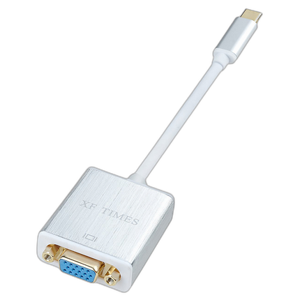 USB C to VGA Adapter, 1080P with Audio Port, USB 3.1 Type C to VGA Adapter