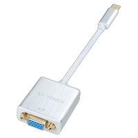 USB C to VGA Adapter, 1080P with Audio Port, USB 3.1 Type C to VGA Adapter 0