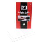 Hosa Technology LBL-466 - Peel and Stick Vinyl Cable Labels (60 Pieces)
