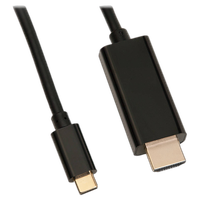 4K UHD USB-C to HDMI, Phone to UHDTV, 6 foot 1