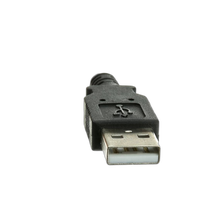USB Type A Male / Mini-B Male Cable, 4 Pin, Black, 6 ft 3