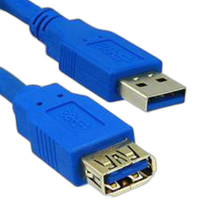 USB 3.0 Type A Male / Type B Male Cable 3 ft