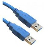 USB 3.0 Type A Male / Type A Male Cable 10 ft 0