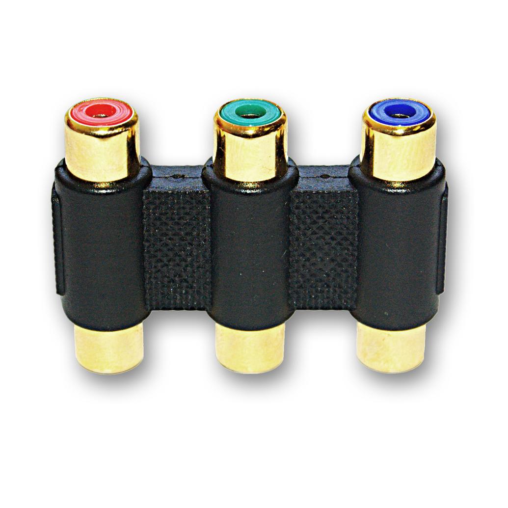 RCA Component Cable Coupler (RGB) F/F