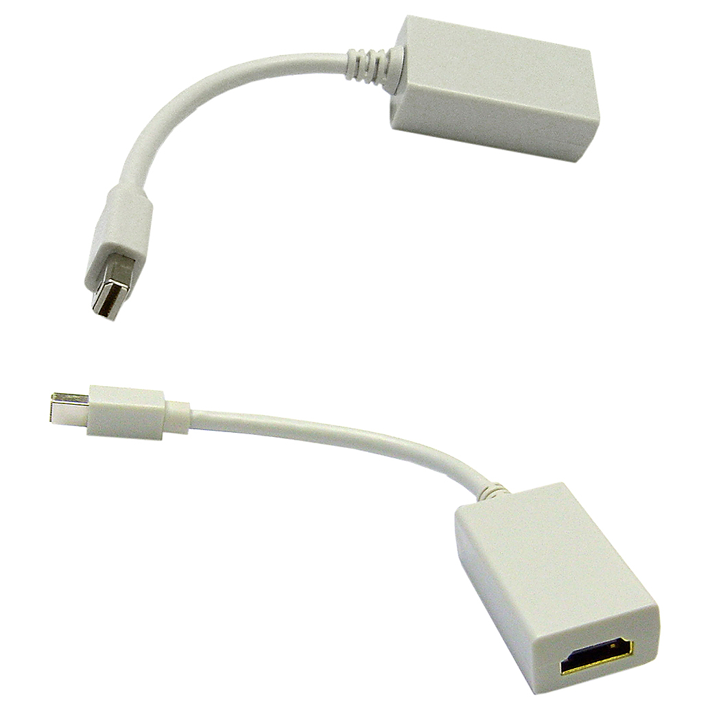 Mini DisplayPort Male to HDMI Female Adapter Cable