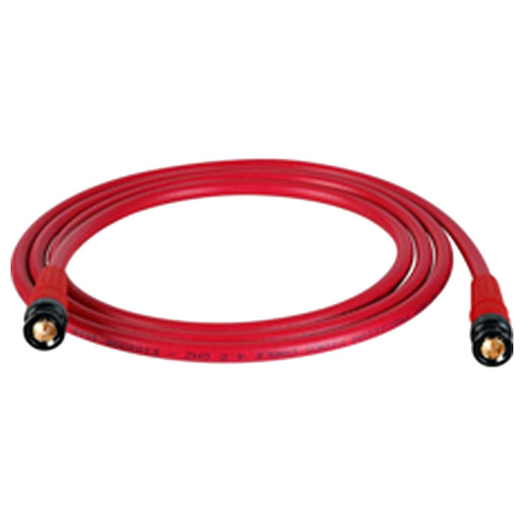 Belden 1694A RG6 3G-HD BNC Cables with Trompeter Black and Gold BNC Connector