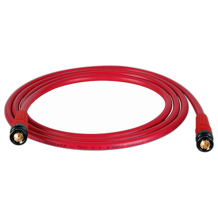 Belden 1694A SDI-HDTV RG6 Red 100Ft. w/Trompeter B/G BNC